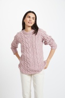 Ladies Supersoft Merino Aran Pullover