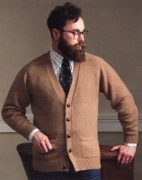 William Lockie - Datchet 4ply Camelhair Cardigan