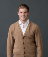 William Lockie - Datchet 4ply Camelhair Cardigan