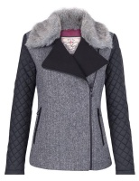 Jack Murphy - Cameron Tweed Jacket Super Black and White